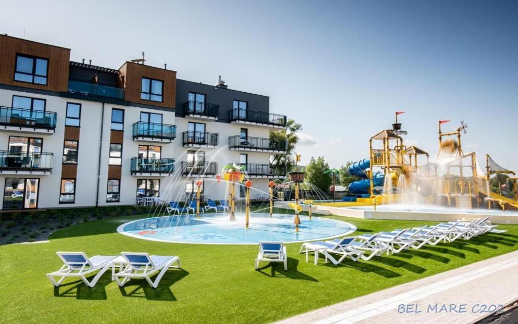 Bel Mare Aqua Apartament Parking Gratis + Taras Misdroy Exterior foto